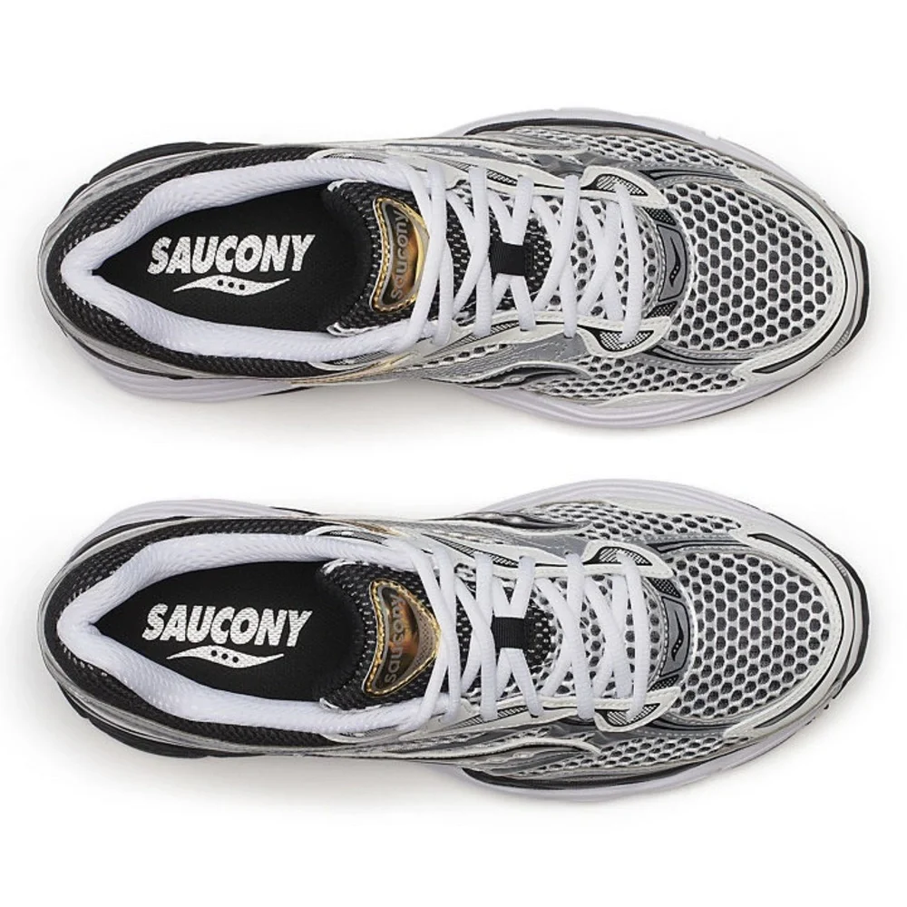 Saucony Progrid Omni 9‎ Men's Size 9.5 Women’s size 11 In Silver/Gold NWT In Box